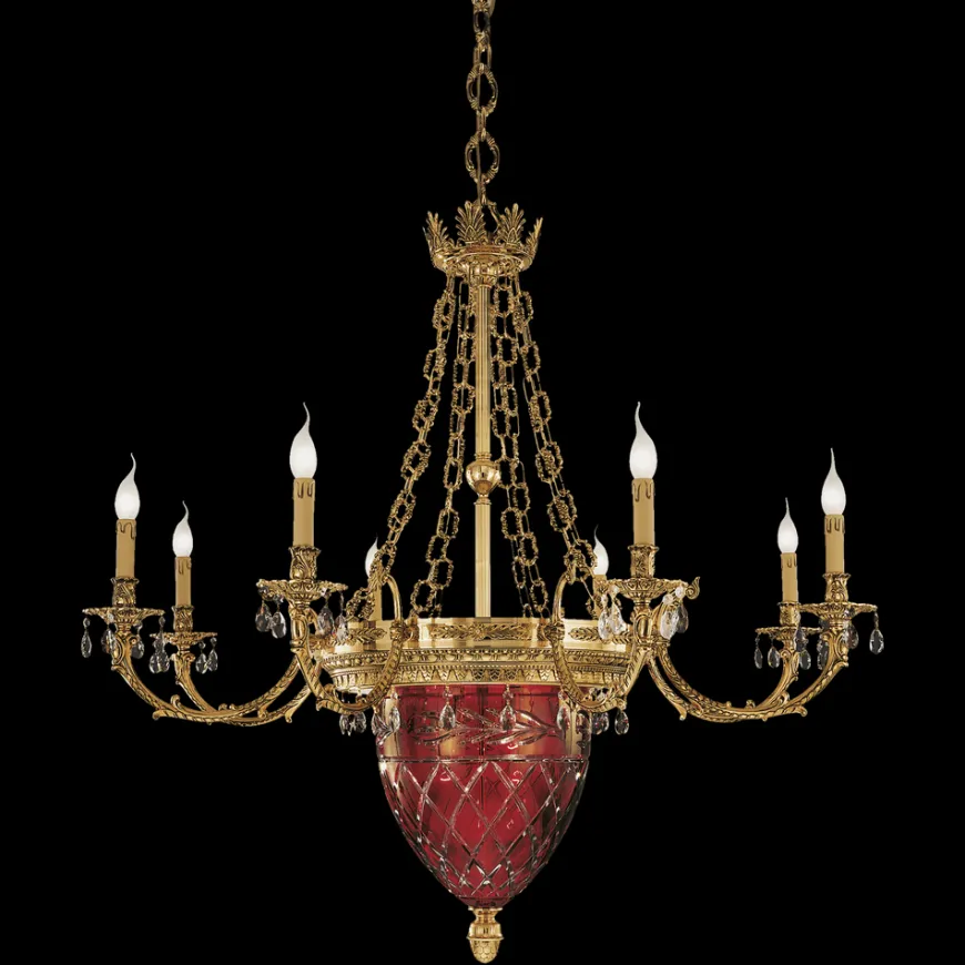 Edgard 4300/8+4-Sh - Possoni - lampa wisząca