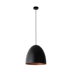 Egg Black-Copper M - Nowodvorski - lampa wisząca
