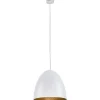 Egg M White-Gold 9021 - Nowodvorski - lampa wisząca nowoczesna