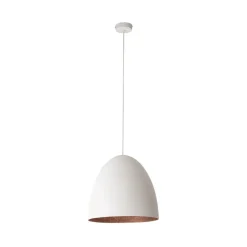 Egg White-Copper M - Nowodvorski - lampa wisząca