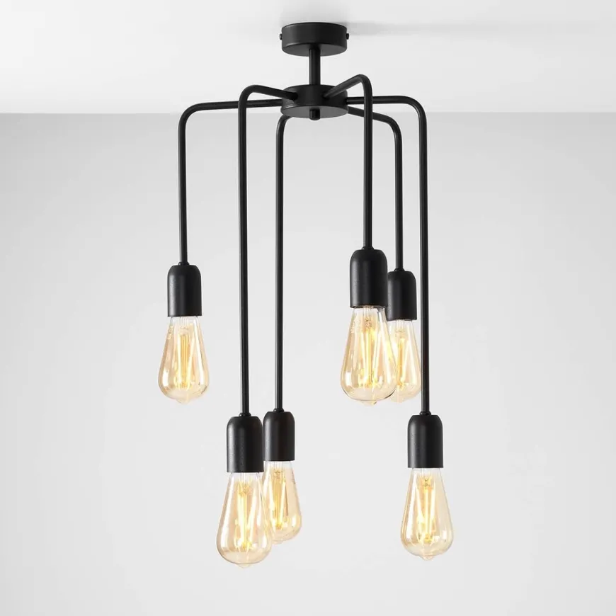 Eko 6 Black Long - Artera - lampa wisząca