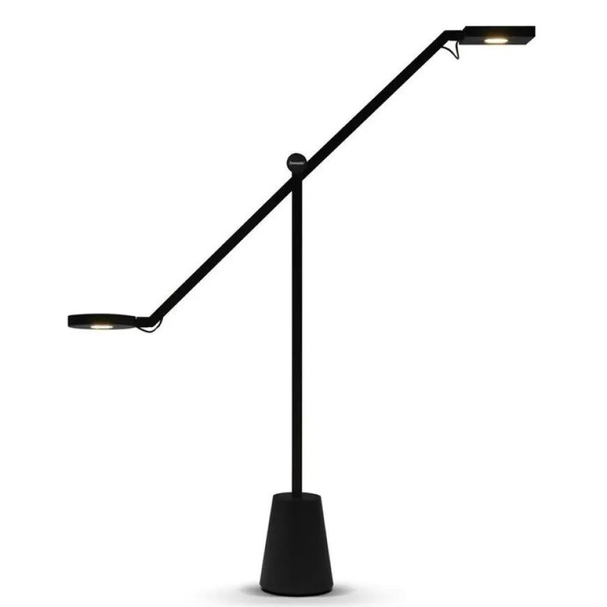 Equilibrist H85 czarny - Artemide - lampa biurkowa