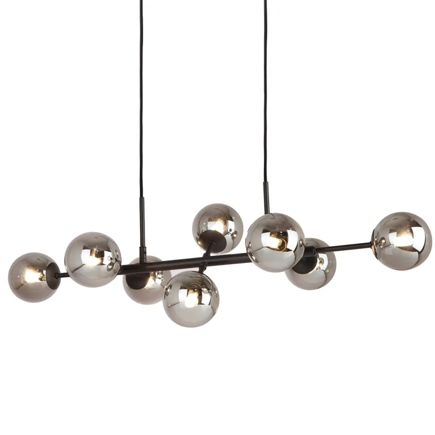 Erimida black - Italux - lampa wisząca nowoczesna