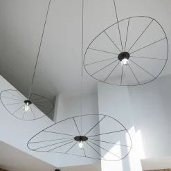 Eskola 70 Czarna - THORO - lampa wisząca