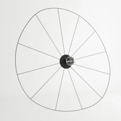 Eskola 110 Czarny - THORO - lampa ścienna