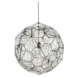 Etch Web jasny szary - Tom Dixon - lampa wisząca