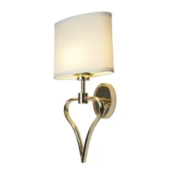 Falmouth Led French Gold - Elstead Lighting - kinkiet łazienkowy