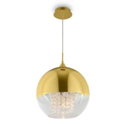 Fermi Gold Ø30 - Maytoni - lampa wisząca nowoczesna