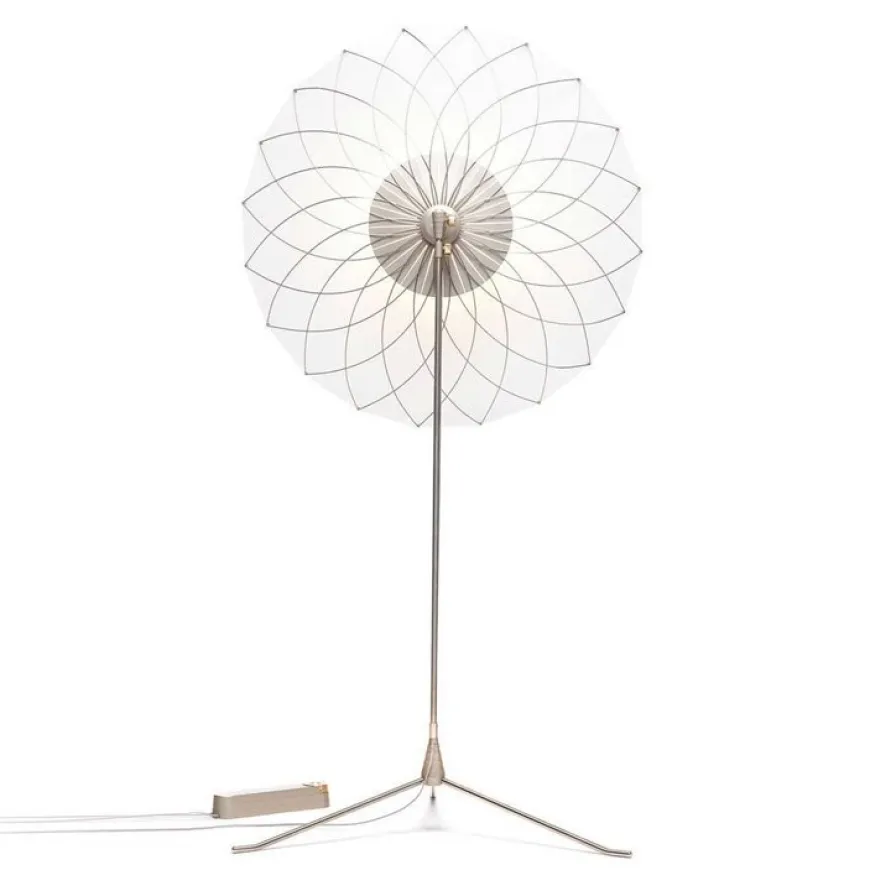 Filigree H160-240 biały - Moooi - lampa podłogowa