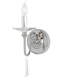Finsbury Park Polished Nickel - Elstead Lighting - kinkiet