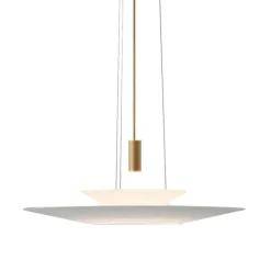 Flamingo Ø70 satyna złoty - Vibia - lampa wisząca