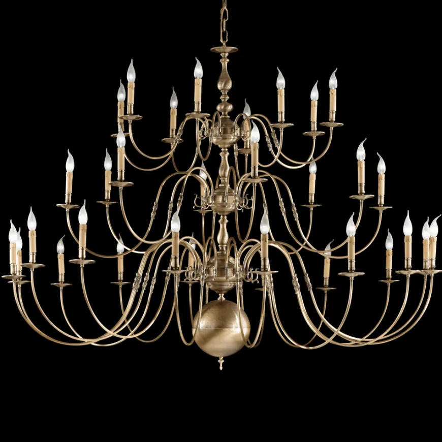 Flemish 507/16+8+8 - Possoni - lampa wisząca