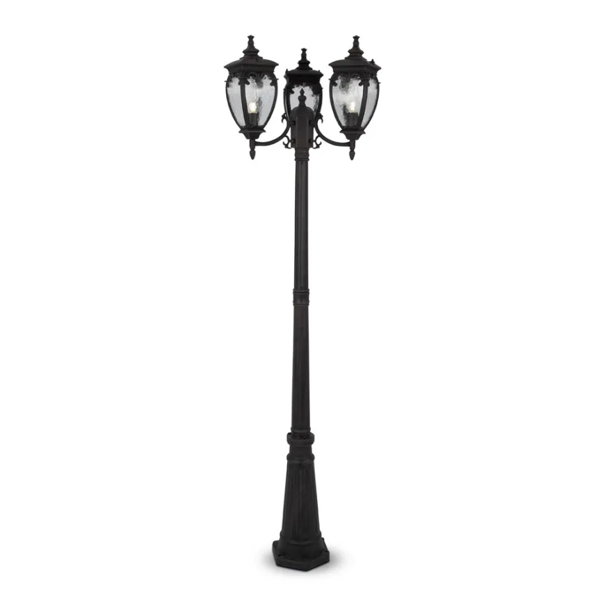 Fleur Antic Bronze - Maytoni - lampa podłogowa