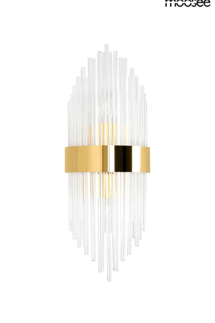 Florens S Złota - Moosee - lampa ścienna