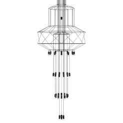Flusso 43 Czarna - King Home - lampa wisząca