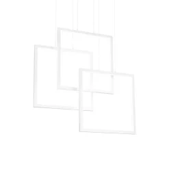 Frame Sp Quadrato - Ideal Lux - lampa wisząca