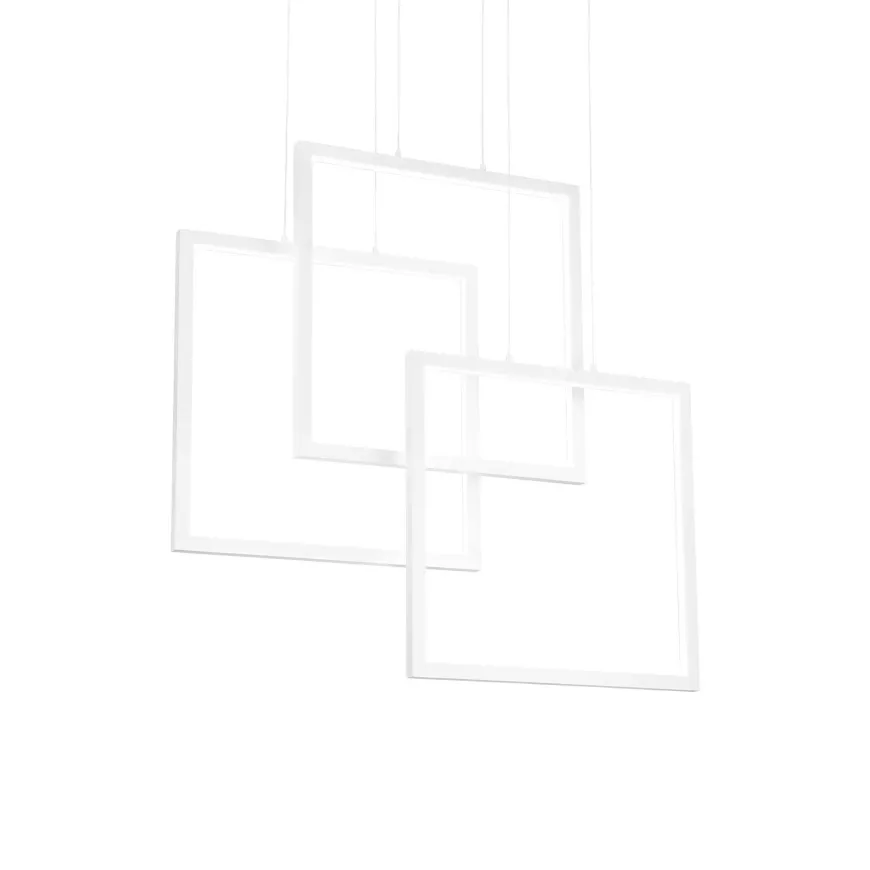 Frame Sp Quadrato - Ideal Lux - lampa wisząca