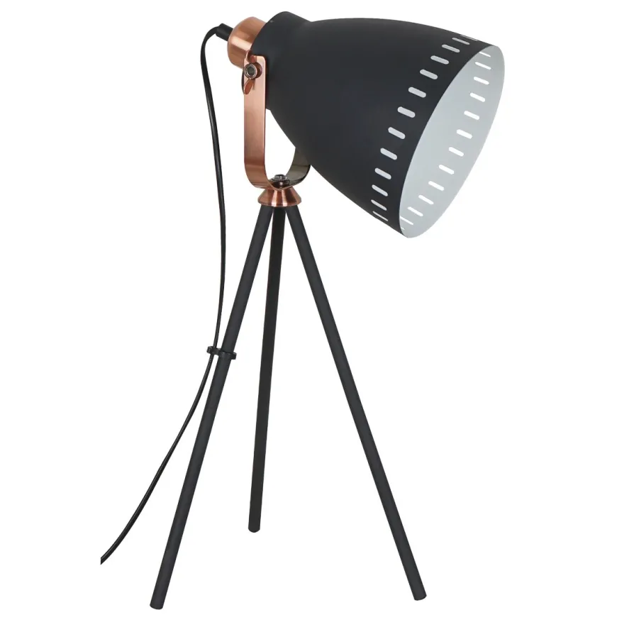 Franklin Black - Italux - lampa biurkowa