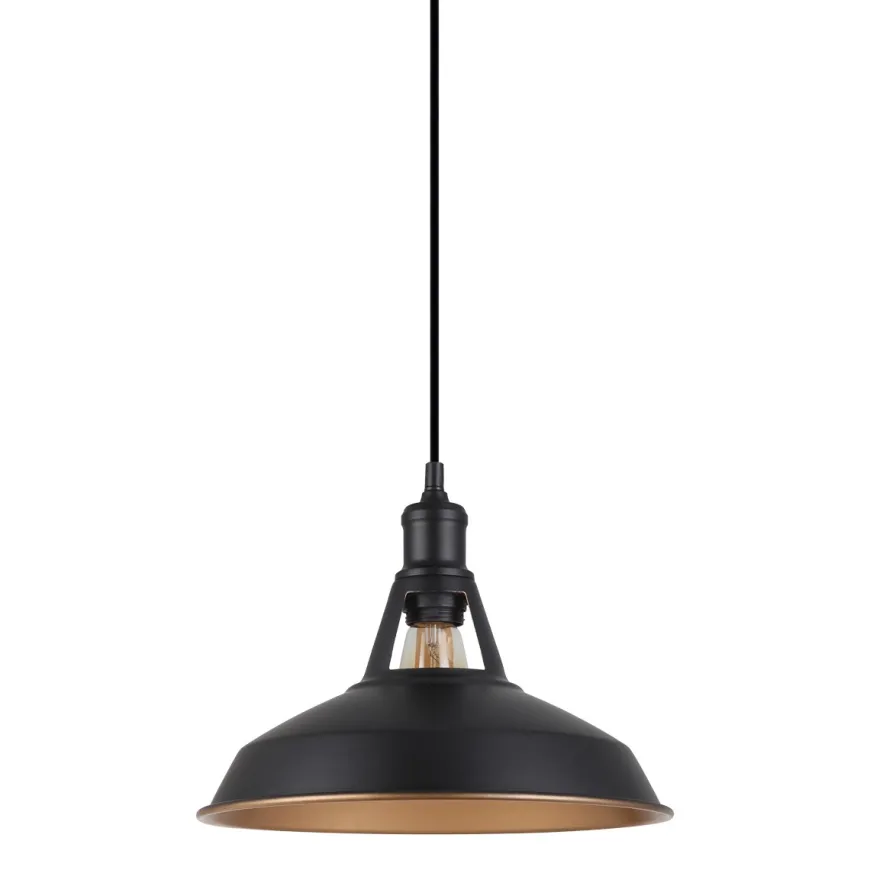 Freya Black-Gold - Italux - lampa wisząca