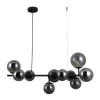 Frontera black L80 - Italux - lampa wisząca nowoczesna
