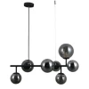 Frontera black L65 - Italux - lampa wisząca nowoczesna