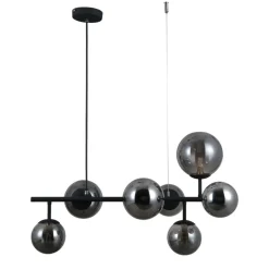 Frontera black L65 - Italux - lampa wisząca nowoczesna