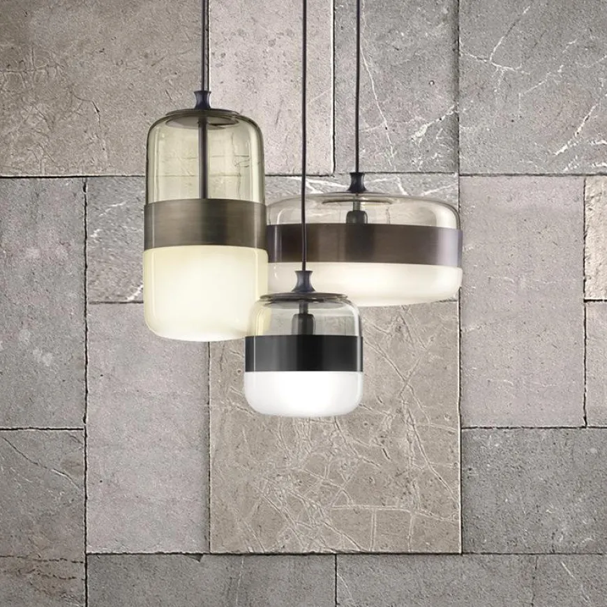 Futura SP P Small pomarańczowy - Vistosi - lampa wisząca