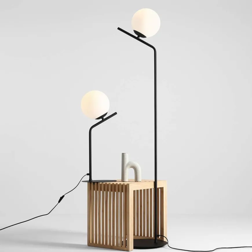 Gallia Floor Black - Artera - lampa podłogowa