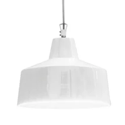 Gangster Ø28 jasne, białe - Karman - lampa wisząca