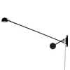 Gear Czarna - Moosee - lampa ścienna