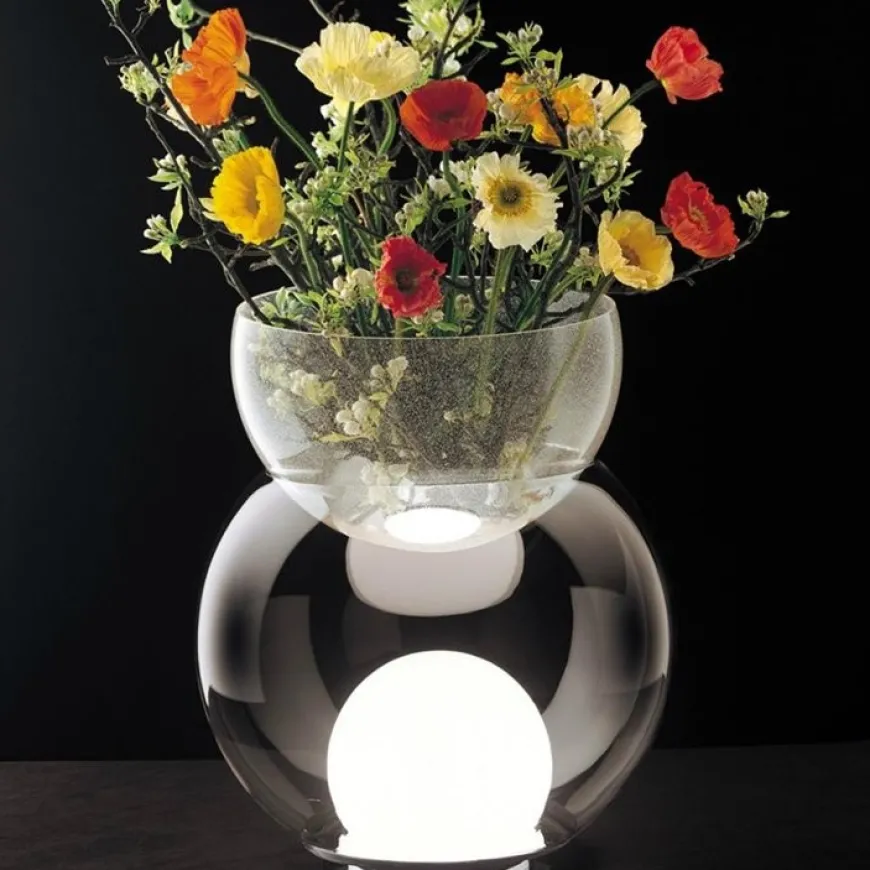 Giova Grand H59 rozowy - Fontana Arte - lampa biurkowa