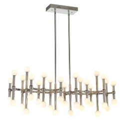 Giovanna Satin Nickel - Italux - plafon