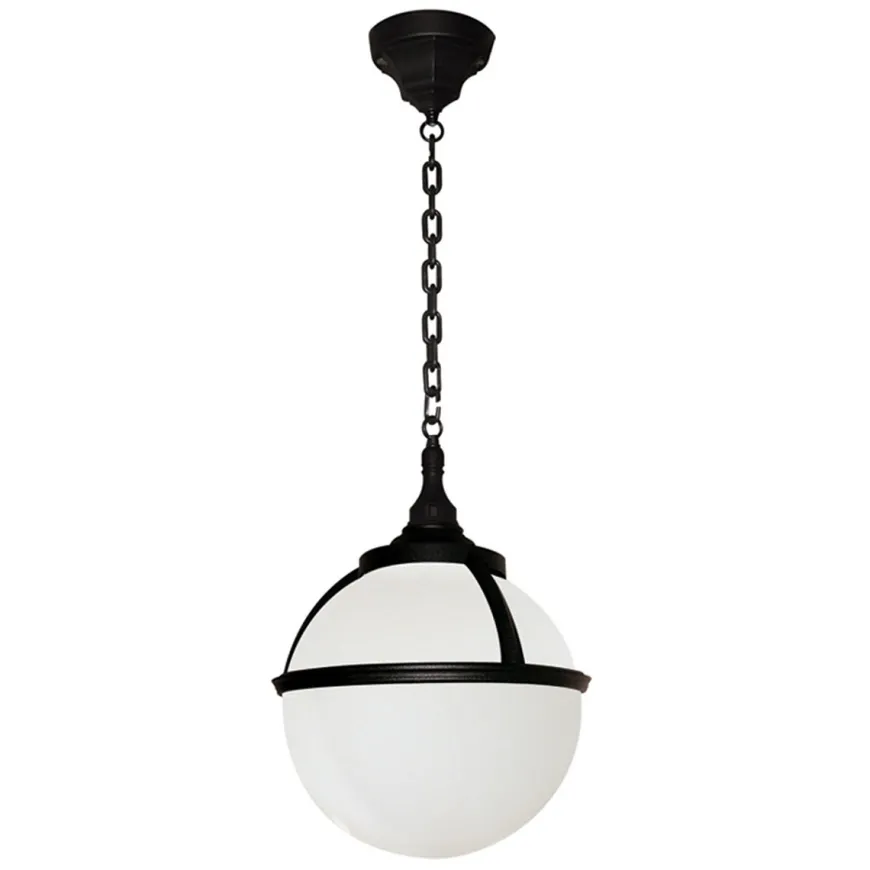 Glenbeigh Black - Elstead Lighting - lampa wisząca ogrodowa