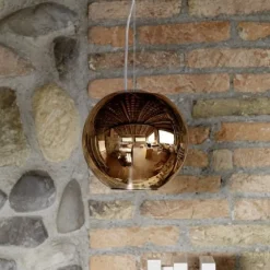 Globo Di Luce Ø30 miedź - Fontana Arte - lampa wisząca