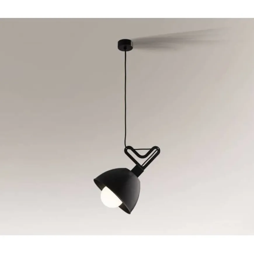 Gobo (czarny) - Antigo - lampa wisząca