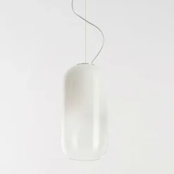 Gople Mini Ø14.5 biały dym - Artemide - lampa wisząca