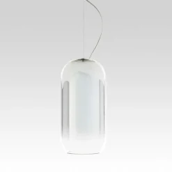 Gople Mini Ø14.5 srebrny - Artemide - lampa wisząca