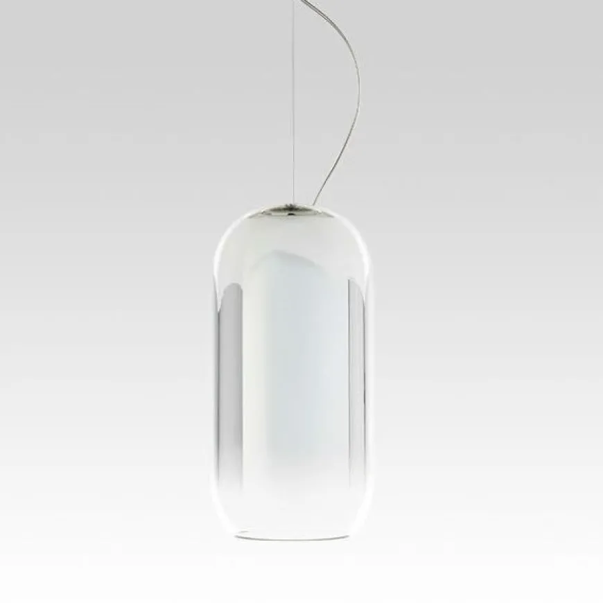 Gople Mini Ø14.5 srebrny - Artemide - lampa wisząca