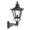 Grampian Black - Elstead Lighting - kinkiet ogrodowy