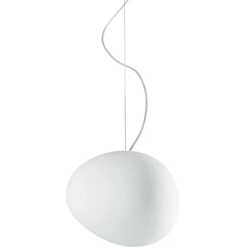 Gregg Media Ø31 biały - Foscarini - lampa wisząca