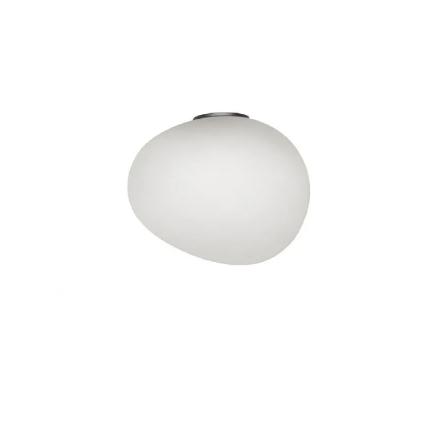 Gregg Piccola Ø13 biały, szary - Foscarini - lampa ścienna