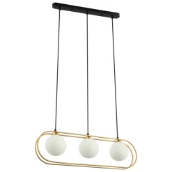 Grosetta III gold - Italux - lampa wisząca nowoczesna