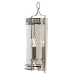 Guildhall Polished Nickel - Elstead Lighting - kinkiet klasyczny