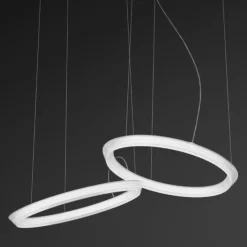 Halo Circular 2330 biały - Vibia - lampa wisząca