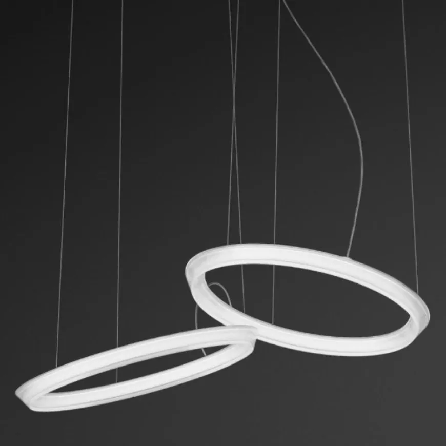 Halo Circular 2330 biały - Vibia - lampa wisząca