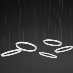 Halo Circular 2333 biały - Vibia - lampa wisząca