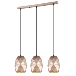 Harley Champagne Gold III - Italux - lampa wisząca