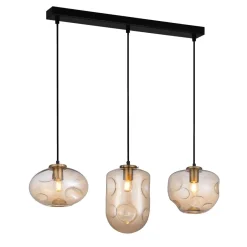 Hatella III gold L102 - Italux - lampa wisząca nowoczesna
