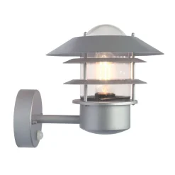 Helsingor Silver - Elstead Lighting - kinkiet ogrodowy