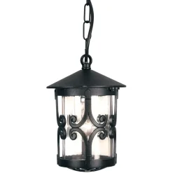 Hereford Black - Elstead Lighting - lampa wisząca ogrodowa